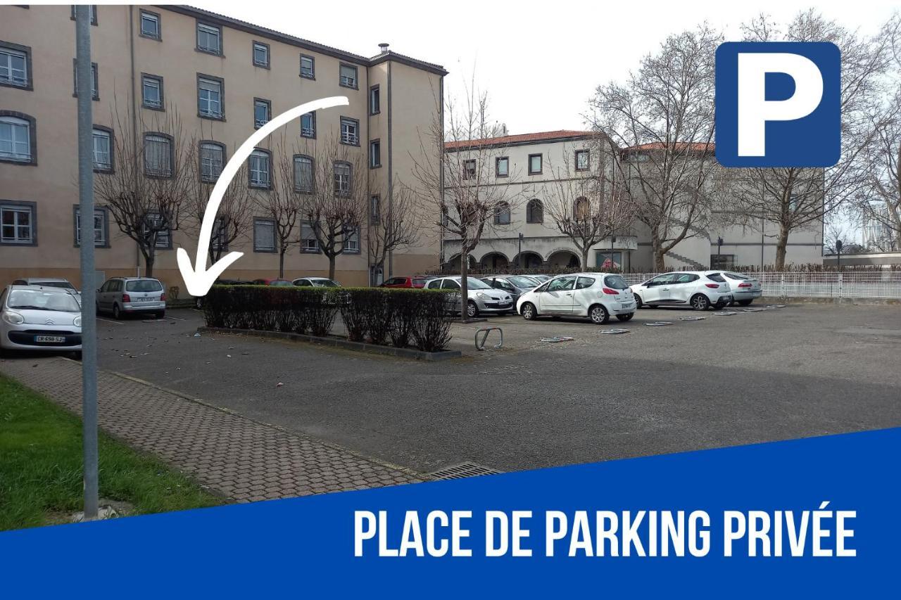 #Le Cocon Des Volcans#Parking Prive/Montferrand Clermont-Ferrand Exteriör bild