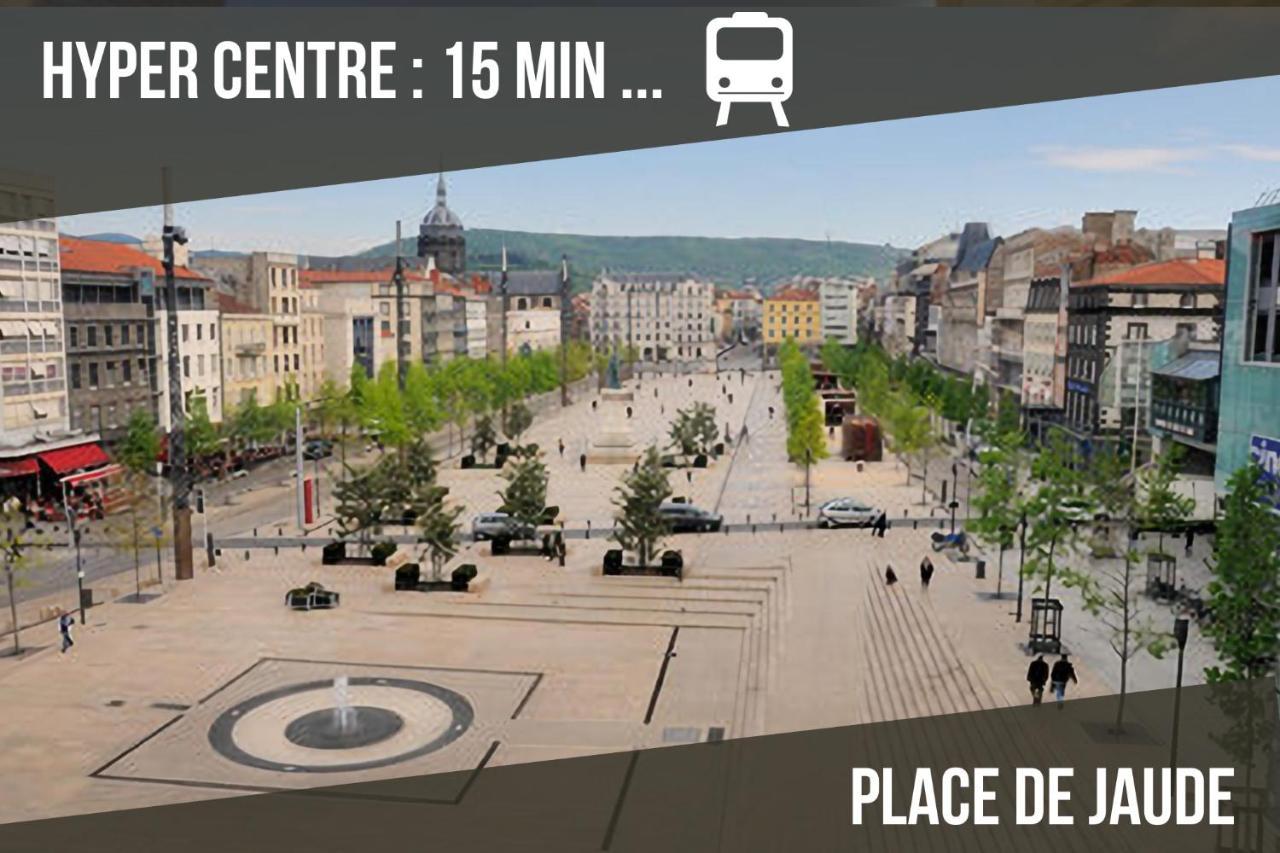 #Le Cocon Des Volcans#Parking Prive/Montferrand Clermont-Ferrand Exteriör bild